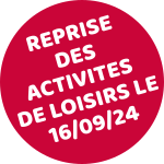 Reprise des activités de loisirs le 16/09/24